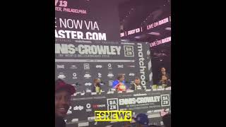 Boots Ennis presser and faceoff EsNews boxing