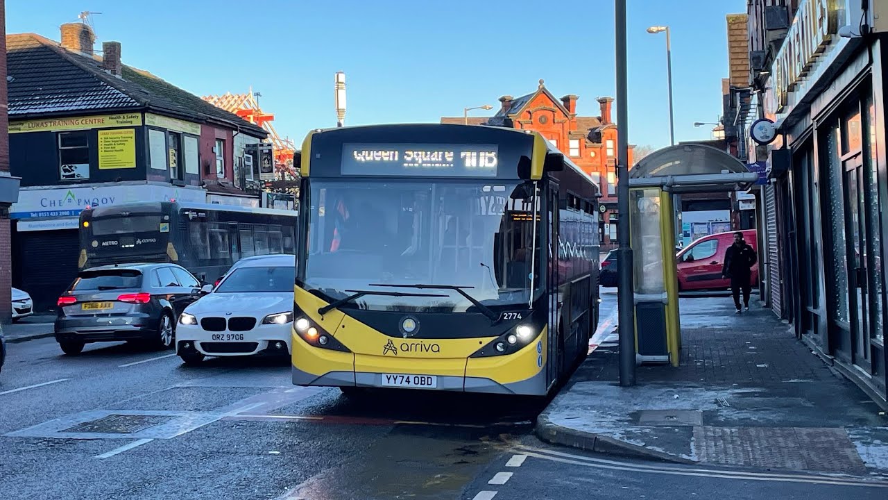 *[AWW!!!]* Arriva Merseyside Enviro200 MMC 2774 (YY74 OBD) on the 10B
