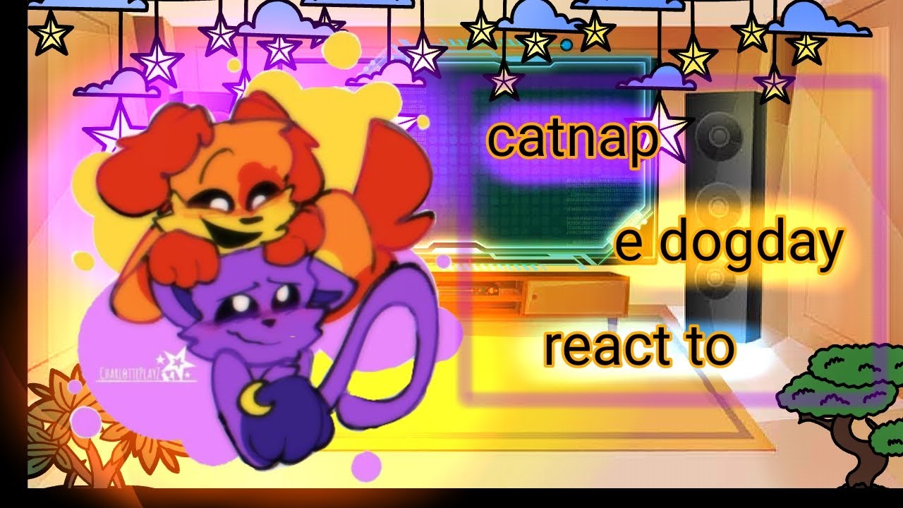 catnap e dogday react||catnap💜x 🧡dogday||gacha nebula||••••••||°°°°°°|