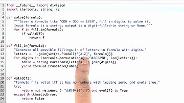 Filling In Fill In Solution - Design of Computer Programs