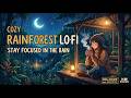 90s Anime Rainforest Lo-Fi 🌿 Deep Focus &amp; Study Mix [Gentle Rain &amp; Campfire]