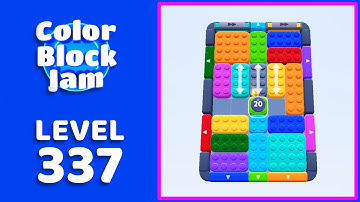 Color Block Jam [NO ADS] Level 337  [Solution Walkthrough]