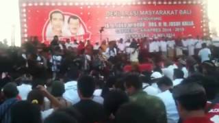 Deklarasi Bali Mendukung Jokowijk