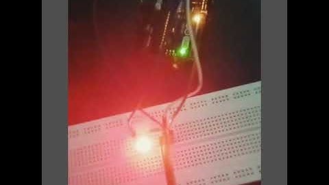 #chillyash coding of Arduino control over LED by ☺☺👍👍potentiometer