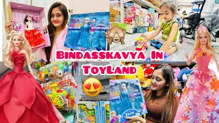 WOW! My New Barbie Dolls set  Bindass Kavya vs Chikoo Baby In Toys Land  Lots of Toys Shopping