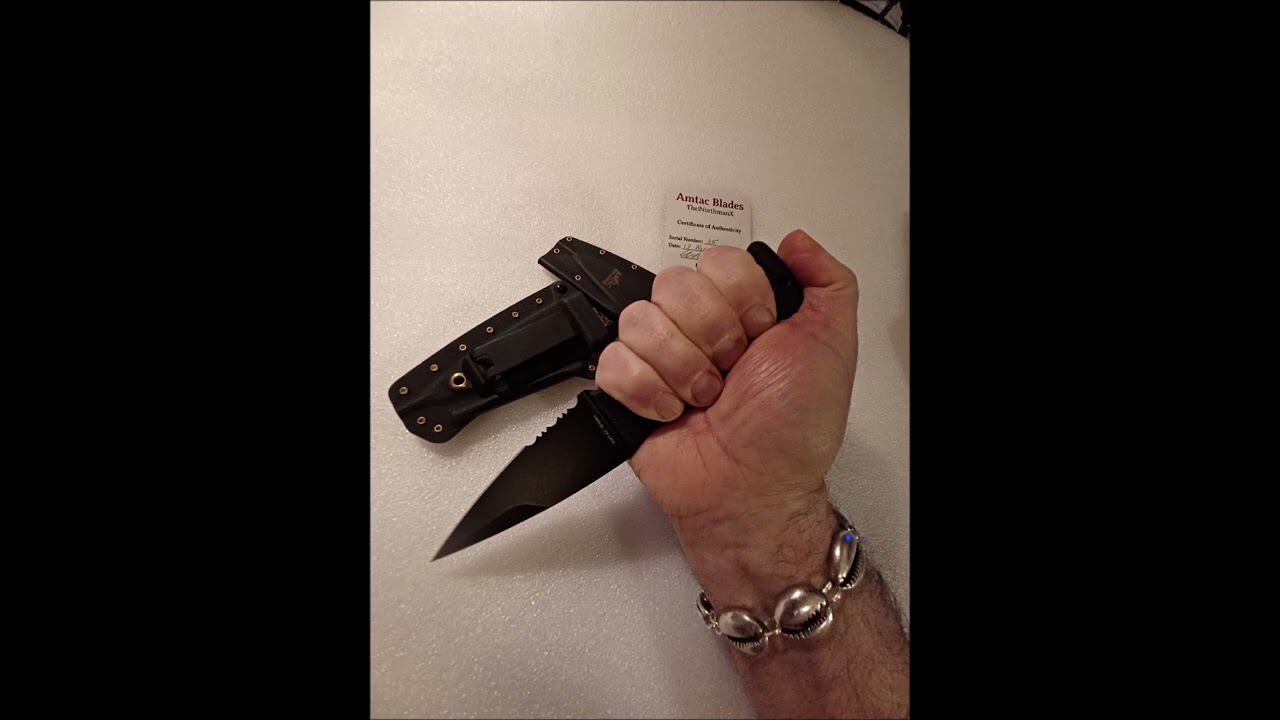 Amtac NorthmanX and Fisher Blades Covert.