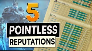 Most Pointless Reputations In World Of Warcraft - Top 5 Lazybeast Wow Shadowlands