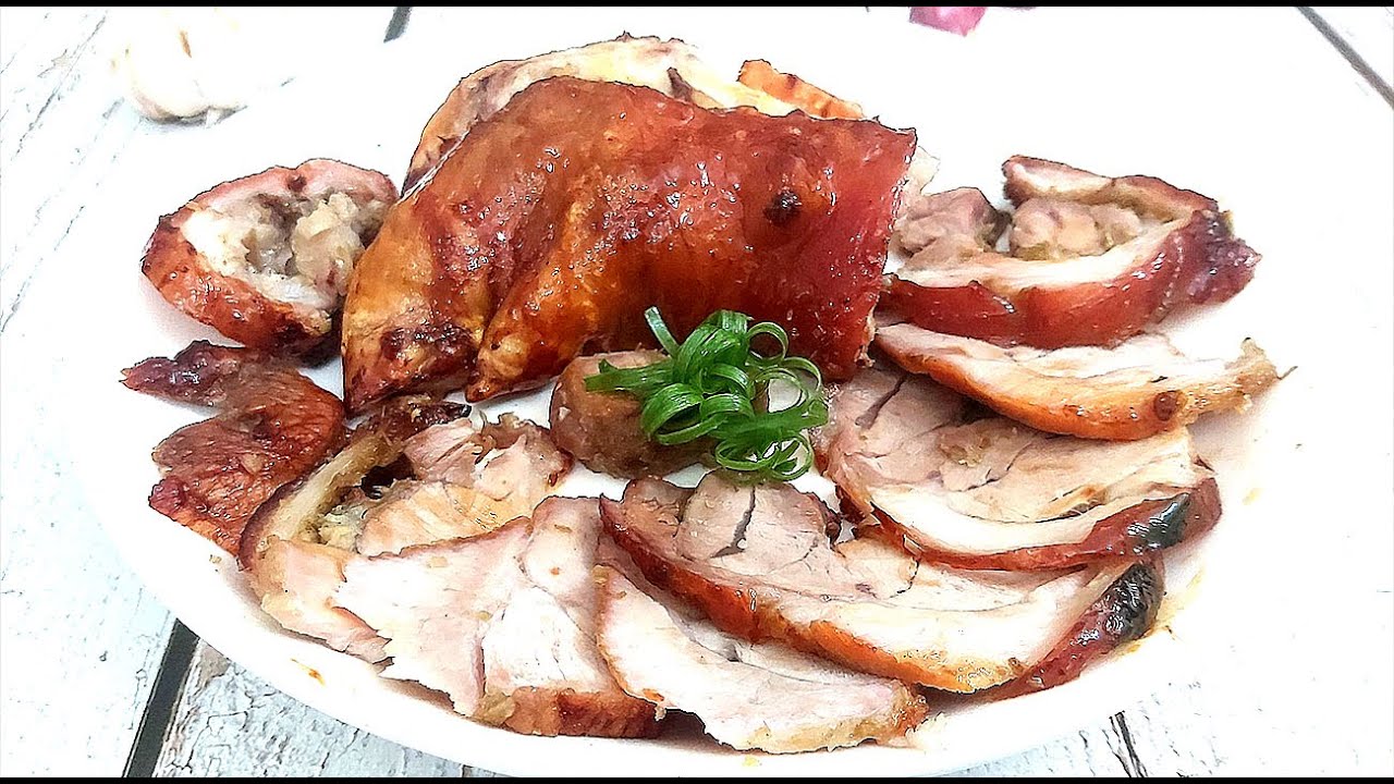 Chân giò heo nướng