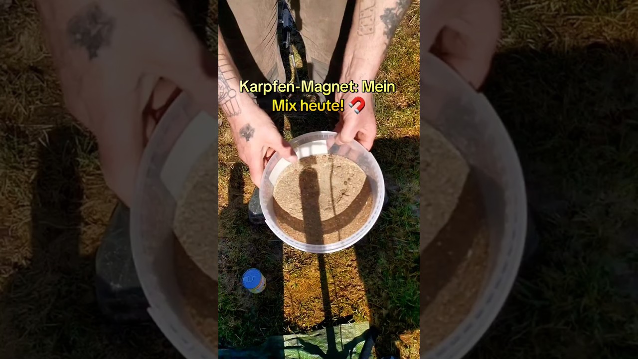 ​🎣 Geheimrezept: Lockfutter für Weißfische & Karpfen