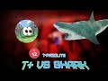 BypassedChicken VS SHARK // [ADOFAI G12] T+ VS Shark