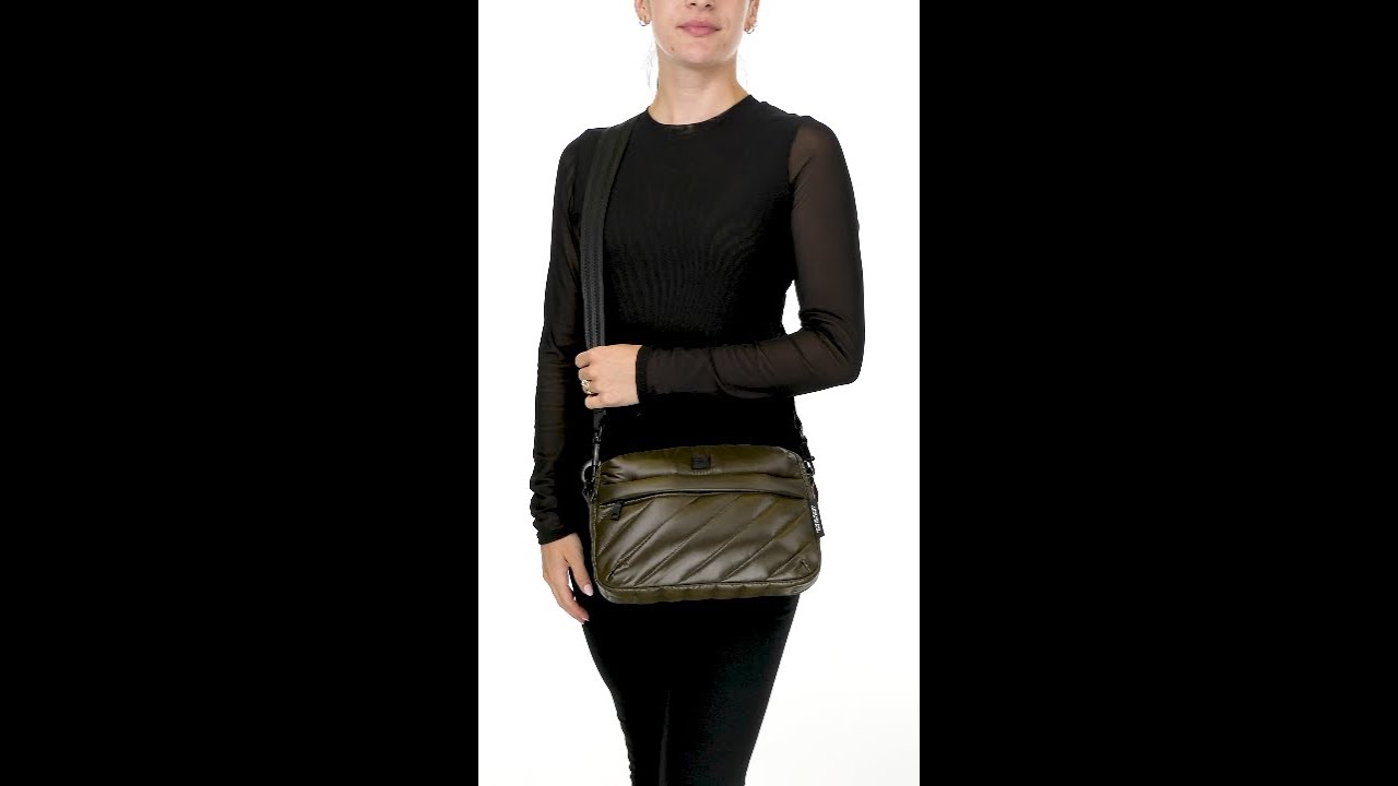 Think Royln Replay Camera Crossbody in Dark Olive (Black Hardware) - Her  Hide Out