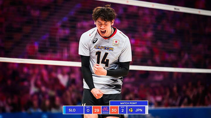 石川祐希 VS スロベニア |バレーボールネーションズリーグ2024