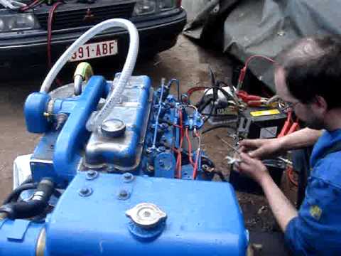 Starting up the Perkins marine engine after 12 years - YouTube massey ferguson engine diagram 