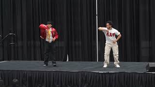 Famous Bloody Beta, Lambda Alpha Upsilon Strolling at Spring 25 MGC Yard show Net Worth