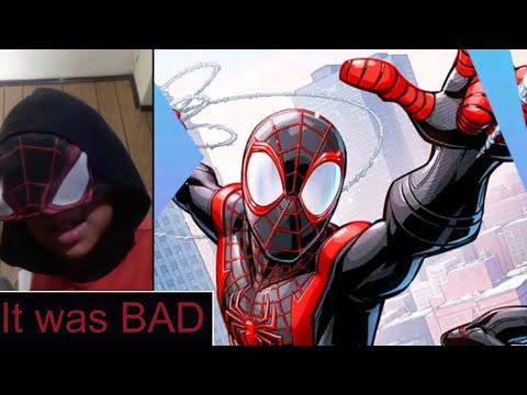 5 Year Old HATES the New Spider Man Movie Miles Morales (heres why)