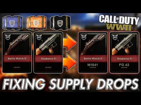 HOW TO FIX THIS SUPPLY DROP PROBLEM! (WW2 Supply Drop Fix @MichaelCondrey)