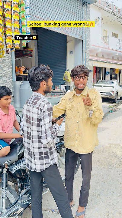 School bunking on jagiya🥲🔥| Indian family😂|| #shorts #indian #relatable #schoollife #comedy