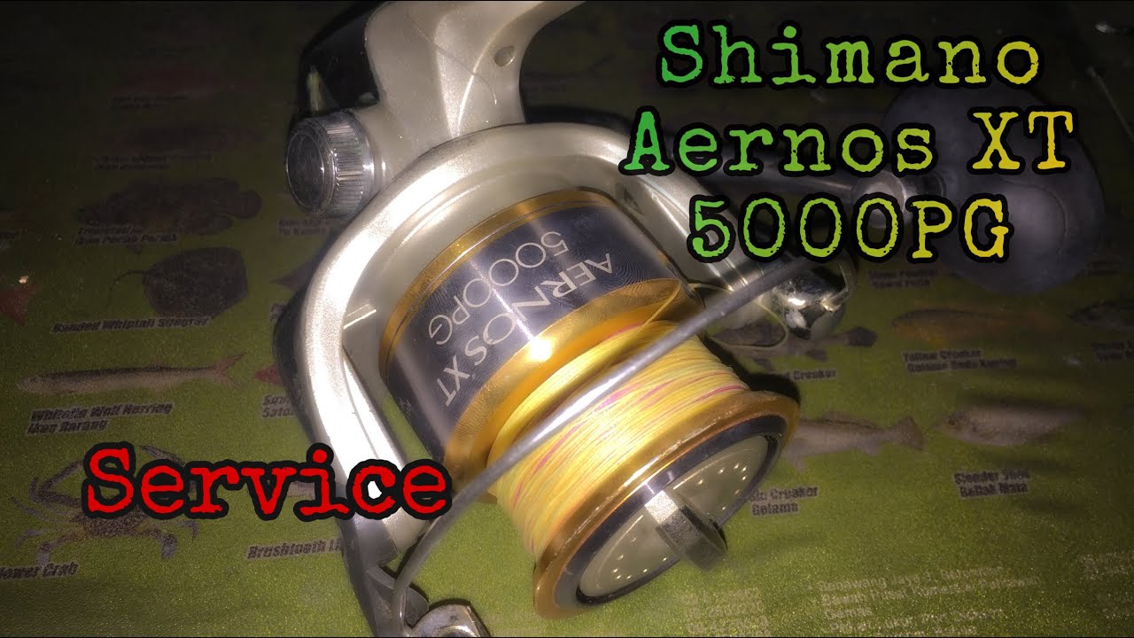 harga reel shimano aernos xt 5000 pg Service Shimano Aernos XT 5000PG