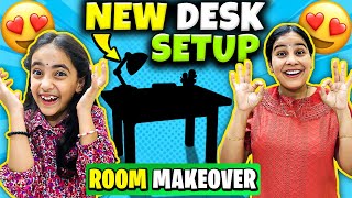 MY Room Makeover🌈| Desk Setup😍| Room Setup | Samayra Narula Official | Samayra Narula and Family |