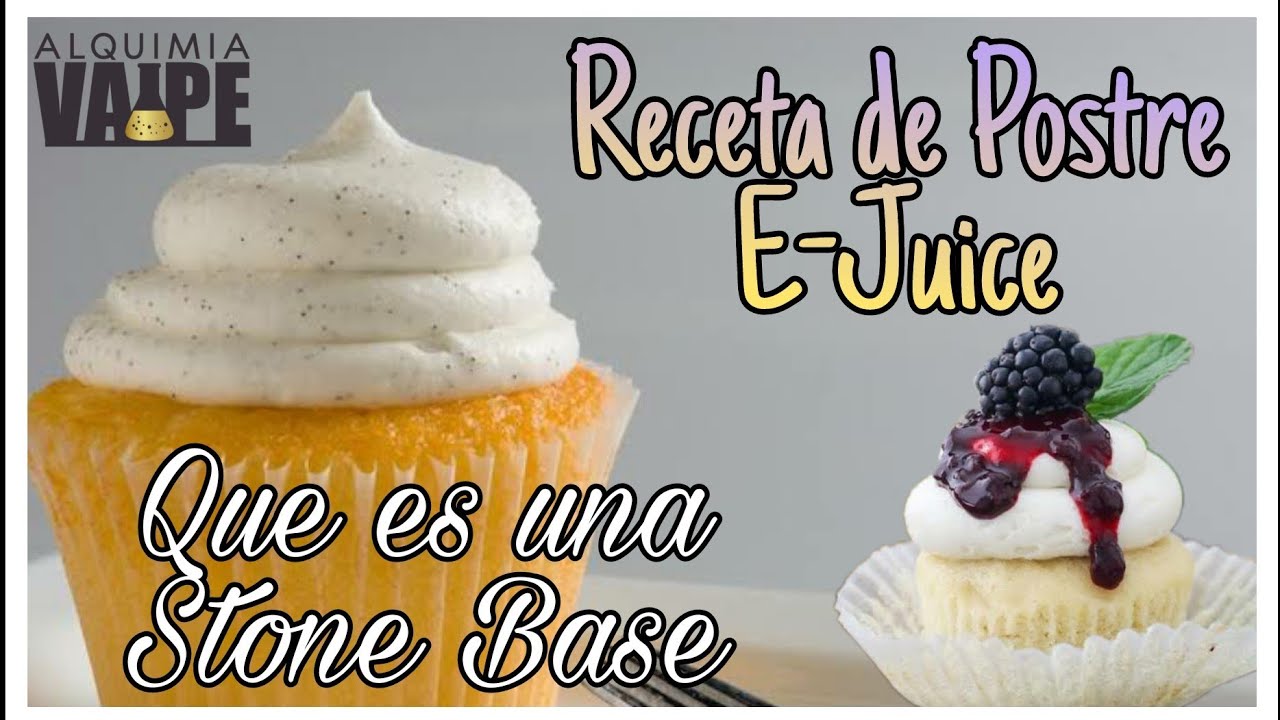 eliquid RECETA de POSTRE | Que es una Stone Base | Como hacer liquido para  vapear | Base de Eliquid - YouTube