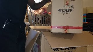Sports Performance Unboxing of brand new headlight assembly for my Mitsubishi Galant.