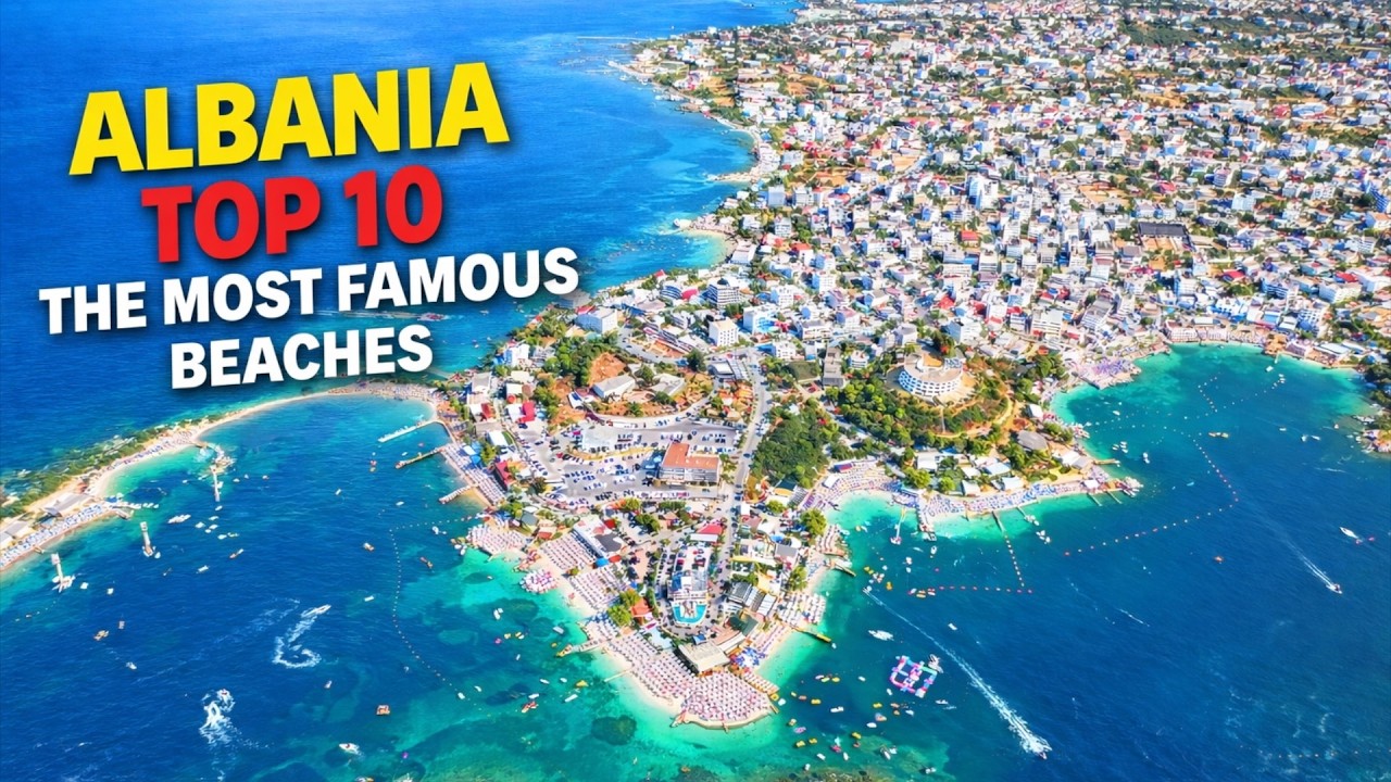 🌊 Top 10 Most Beautiful Beaches in Southern Albania 🇦🇱 | Hidden Paradise of the Albanian Riviera 4K