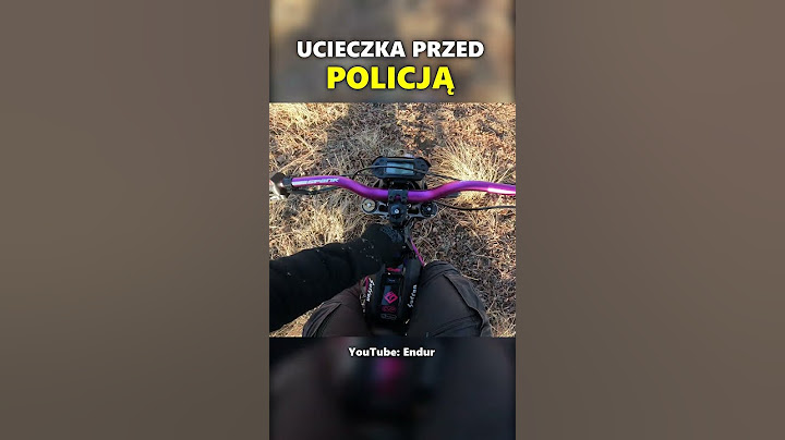 POLICJA VS ELEKTRYCZNY CROSS - więcej już wkrótce na kanale YouTube: Endur   #shorts