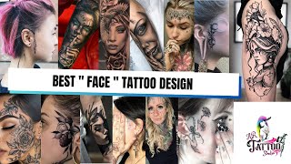 Trendy Face Tattoo Ideas 2025 | Stylish Minimal Face Tattoos | Modern Small Face Tattoo Art