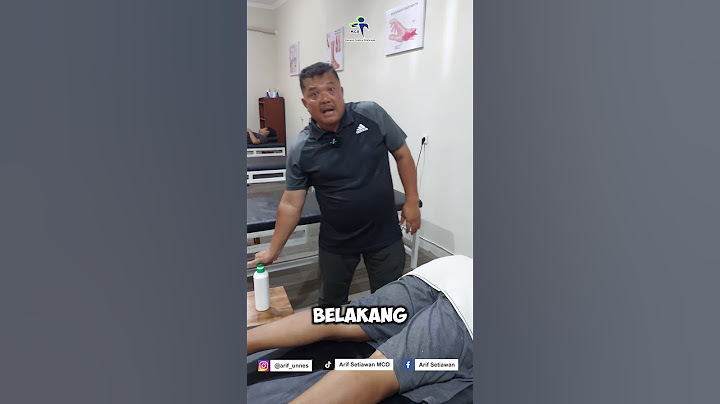 MCO ARIF   SAKIT LUAR BIASA KARENA MENGALAMI SARAF KEJEPIT PART 2