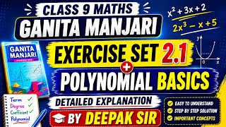 Class 9 Maths Exercise Set 2.1 Introduction to Linear Polynomials
