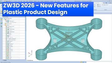 ZW3D 2026 - New Features for Plastic Product Design