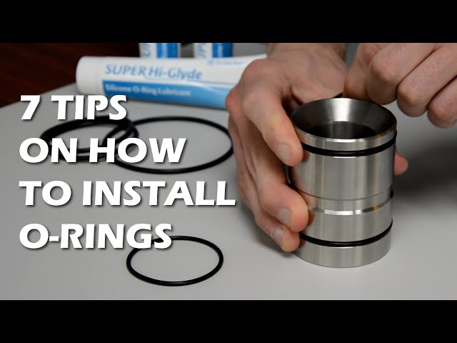 O-Rings? O-Yeah! How to Select, Design, and Install O-Ring Seals 