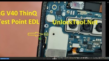 LG V40 ThinQ Test Point | EDL 9008 Mode #gsmsanjoy