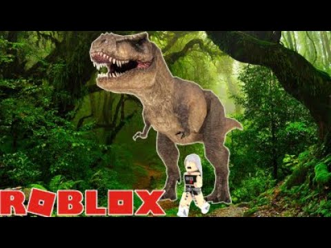 !!!ESCAPANDO DEL DINOSAURIO OBBY!!!! - YouTube