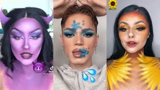 Emoji Makeup Challenge Compilation  New tiktok trend