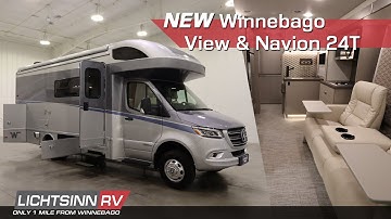 New Winnebago View and Navion 24T - Class C Diesel Motorhome - LichtsinnRV.com
