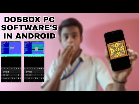 DOSBOX PC Software'S in Android Phone | How to install DOSBOX | Run CNC Lathe and CNC Mill.