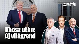Trump-Orbán csúcstalálkozó: új korszak kezdete Washingtonban – Erőtér: Földi László, Horváth József