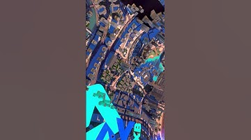 3D Map of downtown dubai on the dubai mall ceiling | #downtown #dubaimall #dubai