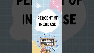 Percent of Increase Vocabulary | 7.RP.A.3 | Grade 7 Math #fallintoshorts