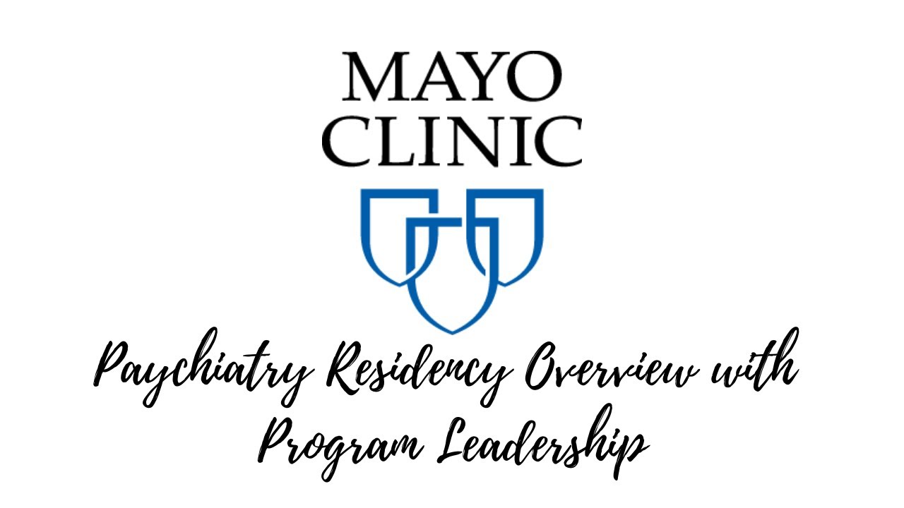 Psychiatry Residency Overview w/ Program Leadership YouTube