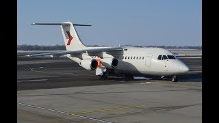 BAe 146-200 - 4 Engines 4 Short Haul 4 Ever, WDL feat. easyJet early morning flight in 4K