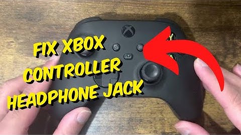 How To Fix Headphone Jack On Xbox Series X/S Controller Without Opening - 2023