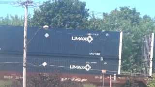 Fast CSX Intermodal Train Westbound