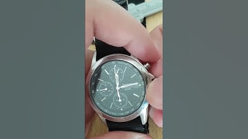 How to reset and align Seiko quartz chronograph