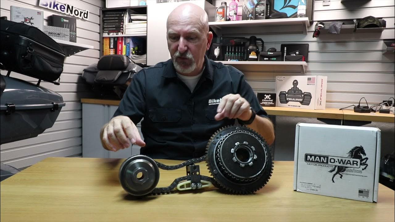 Darkhorse compensator for Harley M8 from Man o war YouTube