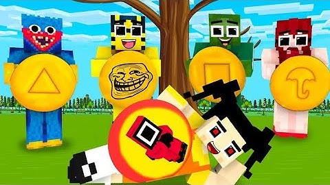 Monster School : $100,000,000 SQUID GAME HONEYCOMB CANDY CHALLENGE (Minecraft Animation)