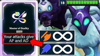 WHEN KINDRED GETS INFINITELY SCALING AD AND AP IN ARENA! (THIS IS A FREE WIN)