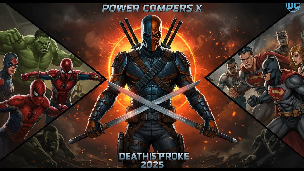 Deathstroke vs All Superheroes and Villains | Power Comparison 2025
