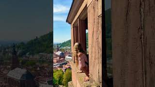 Heidelberg Castle, Germany 🏰 #heidelberg #germany #shorts #travelshorts #travelgermany